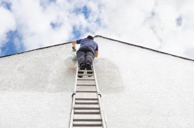 Peinture extérieure à Rémalard en Perche — façades et ravalement